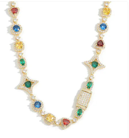 Gemstone Chain Necklace